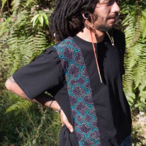 Shipibo Men's T Shirt, Shipibo Top, Shipibo Vest Made to Order For Your Ayahuasca Ceremony