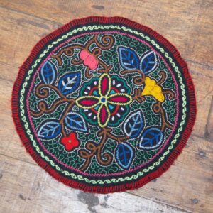 Shipibo Patch, Flower of Ayahuasca, 34 cm, Ayahuasca Patch, Shamanic Patch