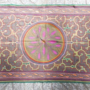 Shipibo Tapestry, Shipibo Cloth, Shamanic Alter Cloth, 66 cm x 100 cm Paoyhan Shipibo Community