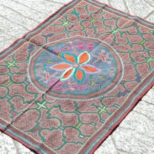 Shipibo Tapestry, Shipibo Cloth, Shamanic Alter Cloth, 62 cm x 88 cm Paoyhan Shipibo Community